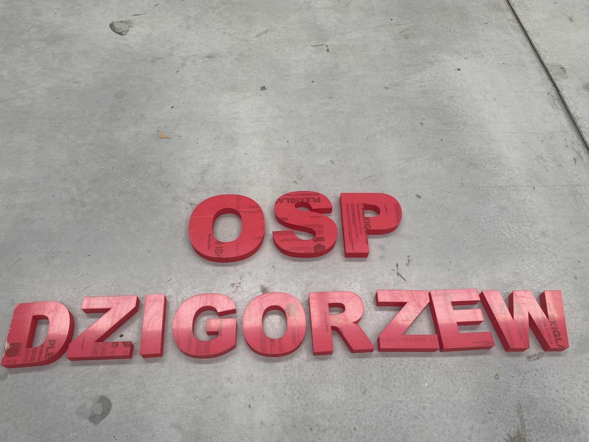 Oznakowanie jednostek STRAŻY POŻARNEJ