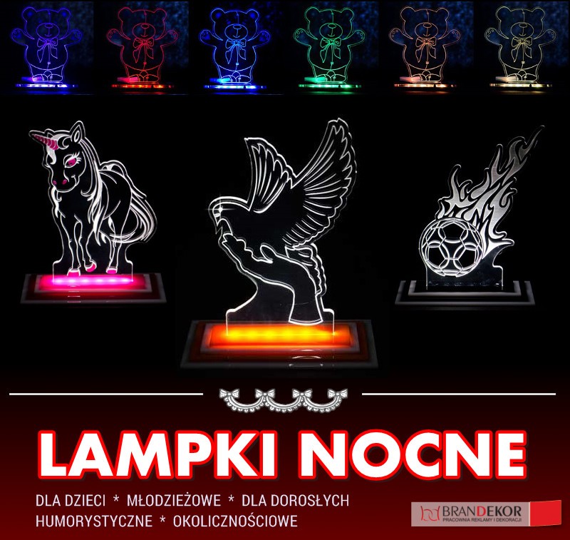 Lampki nocne - nowy produkt!