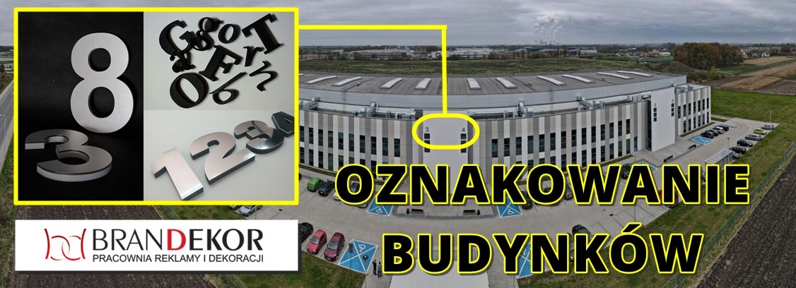 Kompleksowe oznakowanie budynków